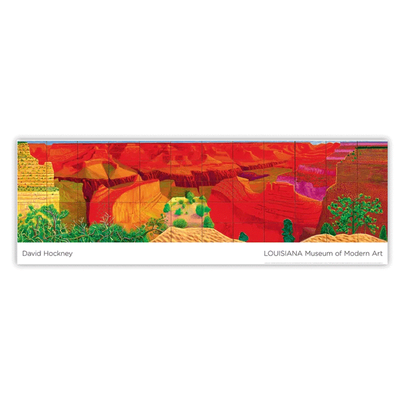 David Hockney, A Closer Grand Canyon, 2011