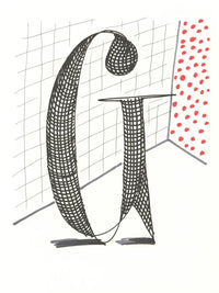 David Hockney, 'G' from 'Hockney's Alphabet', 1991Limited edition David Hockney lithograph from the Hockney’s Alphabet series, featuring pop-art inspired letter illustration, iconic in contemporary art. Available framed or unframed for collectors at Smolensky Gallery