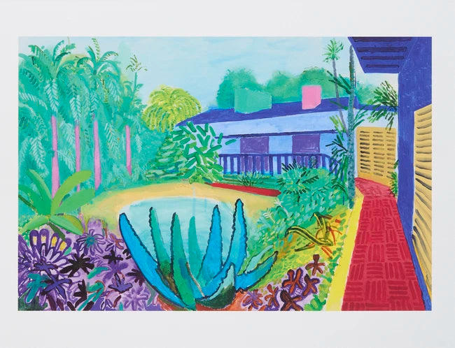 David Hockney, Garden, 2015, art for sale from Smolensky Gallery