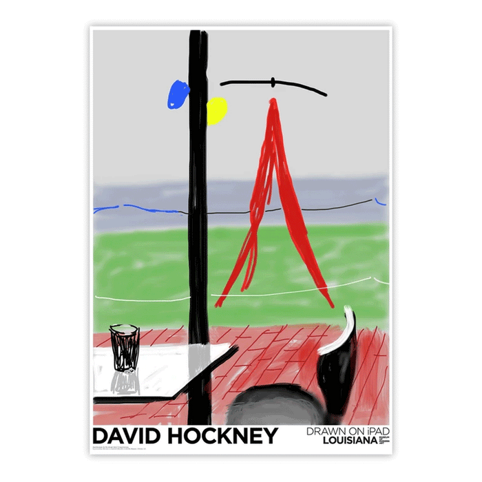 David Hockney, Me Draw on iPad, 2011