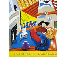 David Hockney, Montcalm Interior At 7 O'clock, 1988