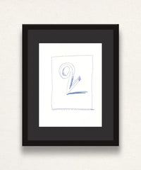 David Hockney, 'Q' from 'Hockney's Alphabet', 1991Limited edition David Hockney lithograph from the Hockney’s Alphabet series, featuring pop-art inspired letter illustration, iconic in contemporary art. Available framed or unframed for collectors at Smolensky Gallery