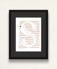 David Hockney, 'S' from 'Hockney's Alphabet', 1991Limited edition David Hockney lithograph from the Hockney’s Alphabet series, featuring pop-art inspired letter illustration, iconic in contemporary art. Available framed or unframed for collectors at Smolensky Gallery