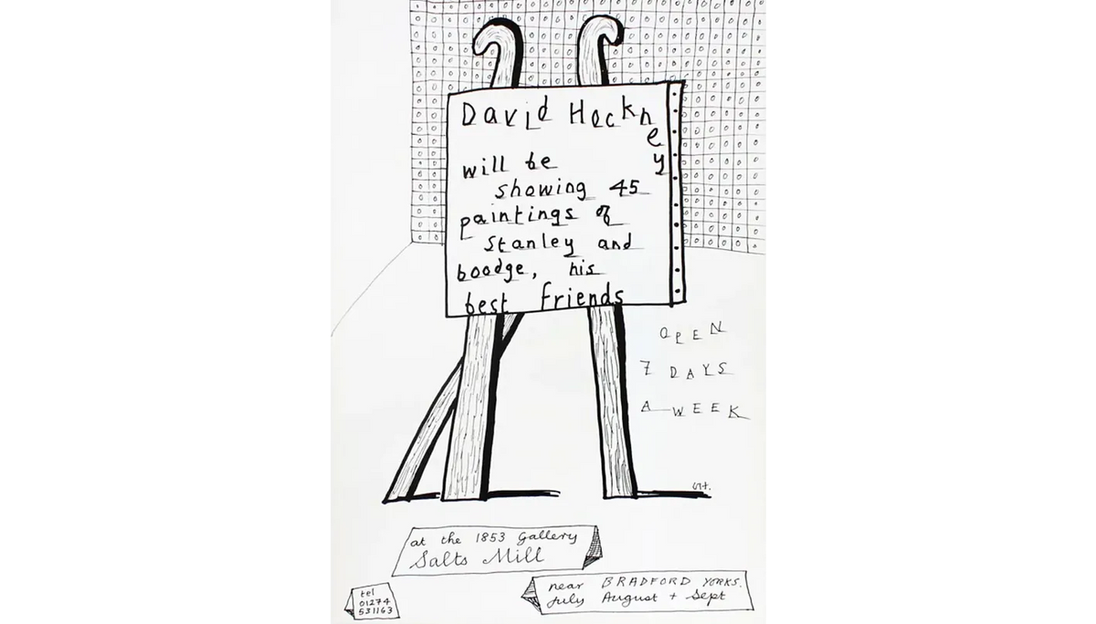David Hockney, The Dog Show, 1990
