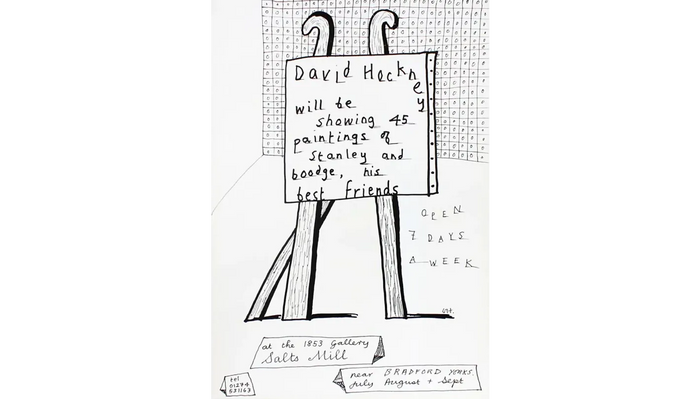 David Hockney, The Dog Show, 1990