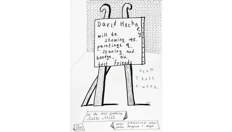 David Hockney, The Dog Show, 1990