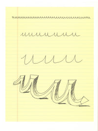David Hockney, 'U' from 'Hockney's Alphabet', 1991Limited edition David Hockney lithograph from the Hockney’s Alphabet series, featuring pop-art inspired letter illustration, iconic in contemporary art. Available framed or unframed for collectors at Smolensky Gallery