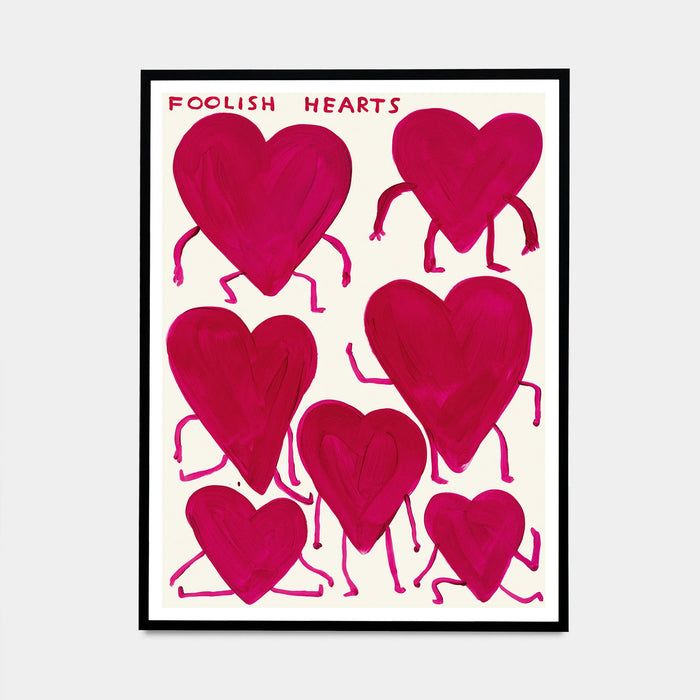 David Shrigley, Foolish Hearts, 2023