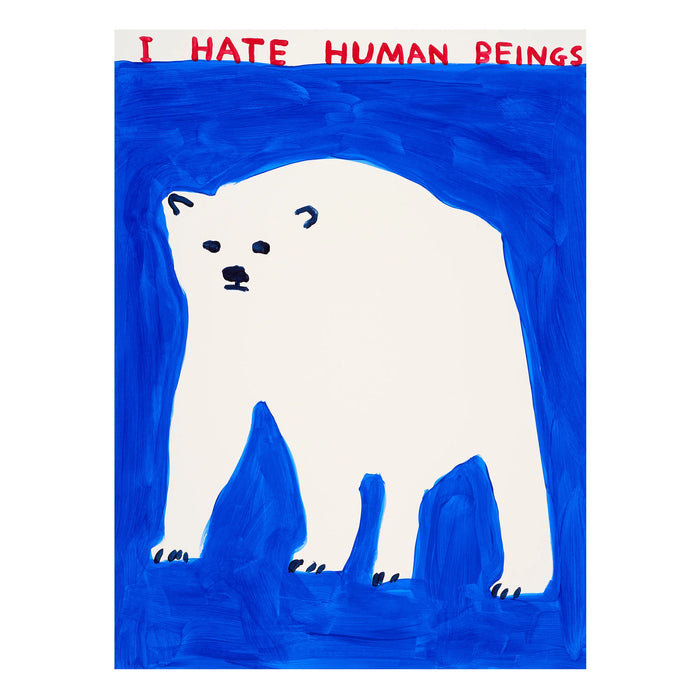 David Shrigley, I Hate Human Beings, 2022