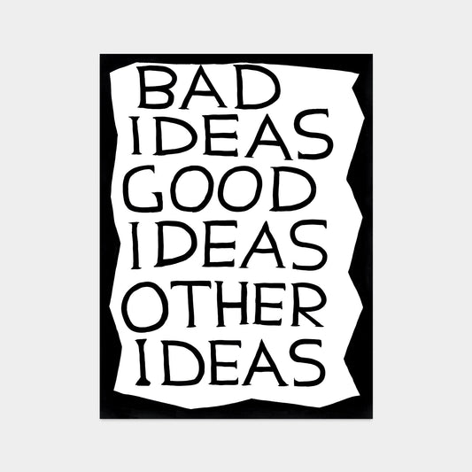 David Shrigley, Bad Ideas Good Ideas (2022)