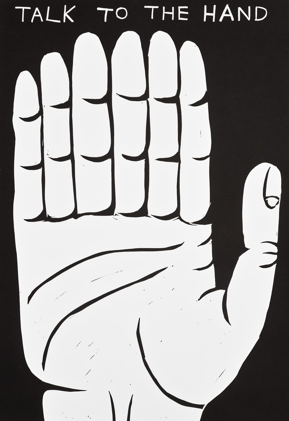 David Shrigley, Talk To The Hand, 2021