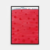 David Shrigley, Untitled 'Raspberry Soda Cured My Insanity', 2022, prints for sale from Smolensky Gallery 