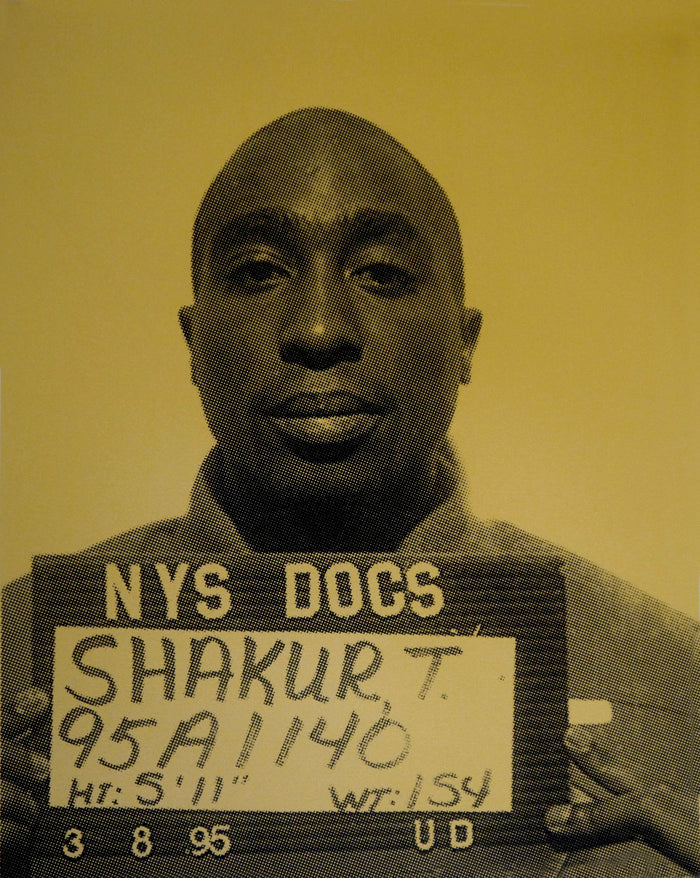 David Studwell, 2Pac-Gold Limited edition fine art print by David Studwell, blending pop art style with celebrity culture and bold graphic design. Available for sale at Smolensky Gallery