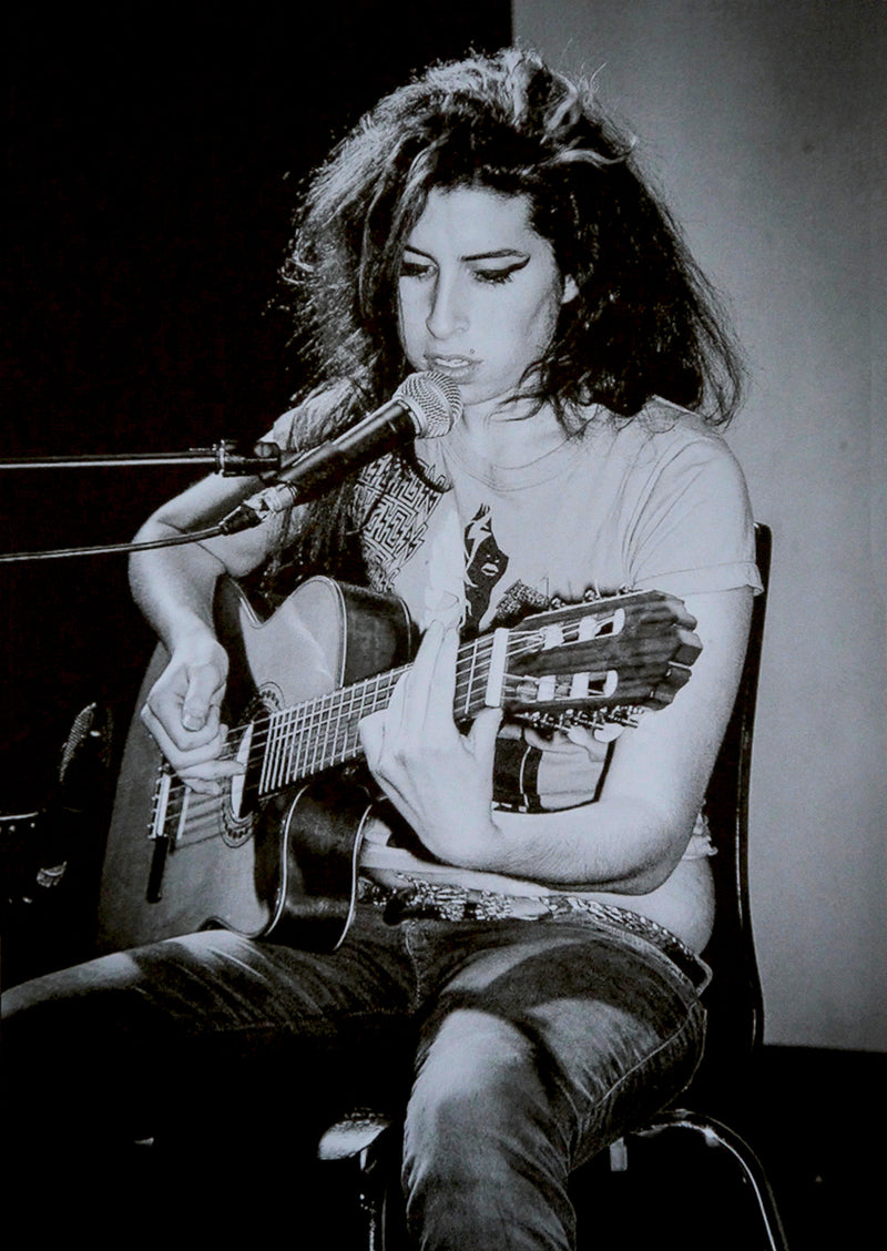 David Studwell, Amy Winehouse II Limited edition fine art print by David Studwell, blending pop art style with celebrity culture and bold graphic design. Available for sale at Smolensky Gallery
