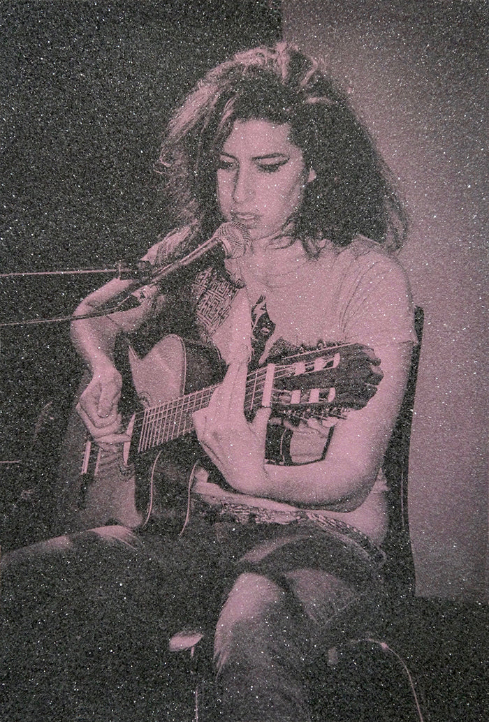David Studwell, Amy Winehouse IV Limited edition fine art print by David Studwell, blending pop art style with celebrity culture and bold graphic design. Available for sale at Smolensky Gallery