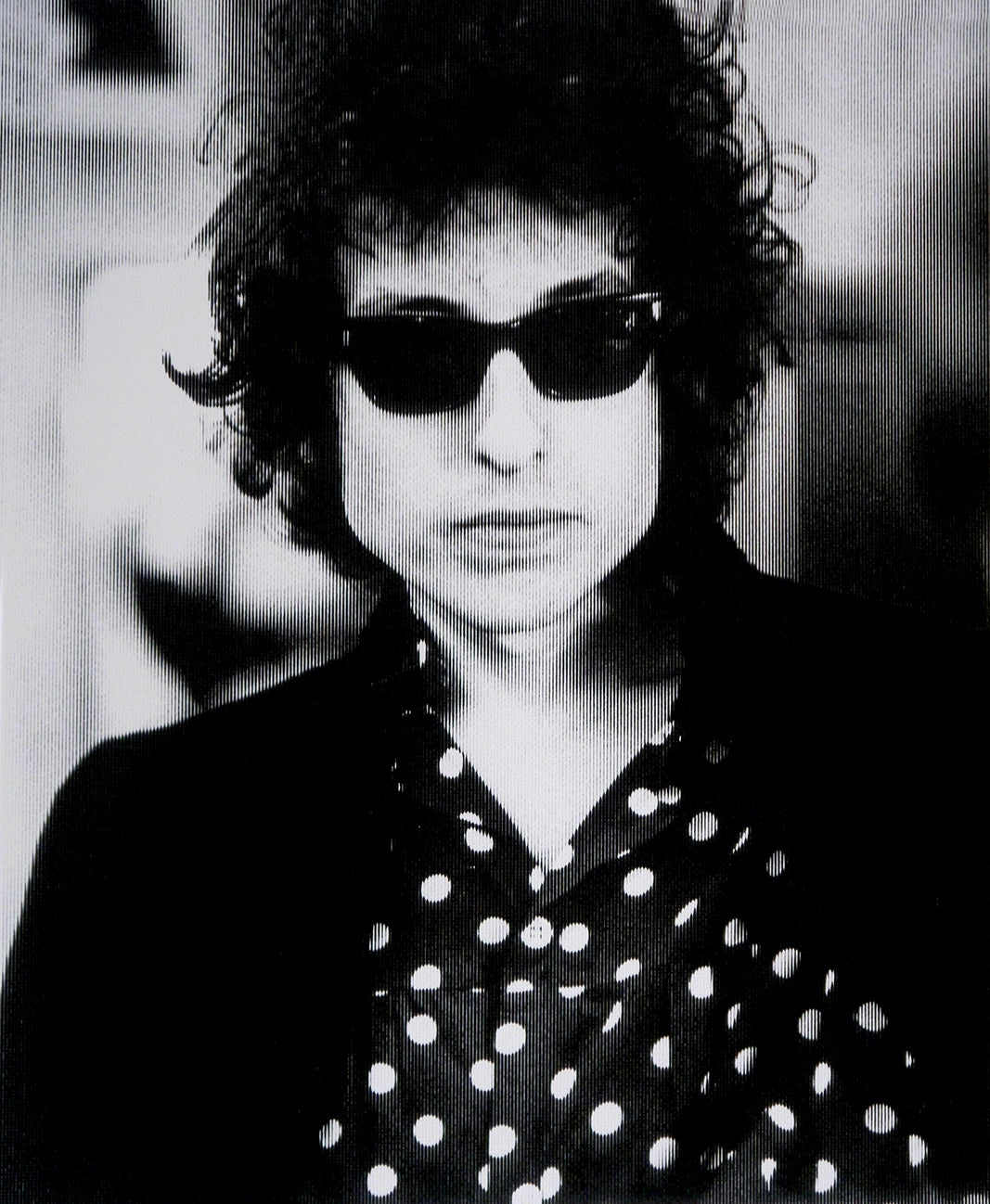 David Studwell, Bob Dylan-Platinum Limited edition fine art print by David Studwell, blending pop art style with celebrity culture and bold graphic design. Available for sale at Smolensky Gallery