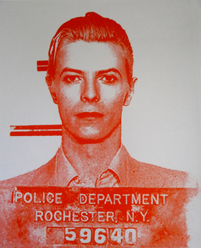 David Studwell, David Bowie Limited edition fine art print by David Studwell, blending pop art style with celebrity culture and bold graphic design. Available for sale at Smolensky Gallery