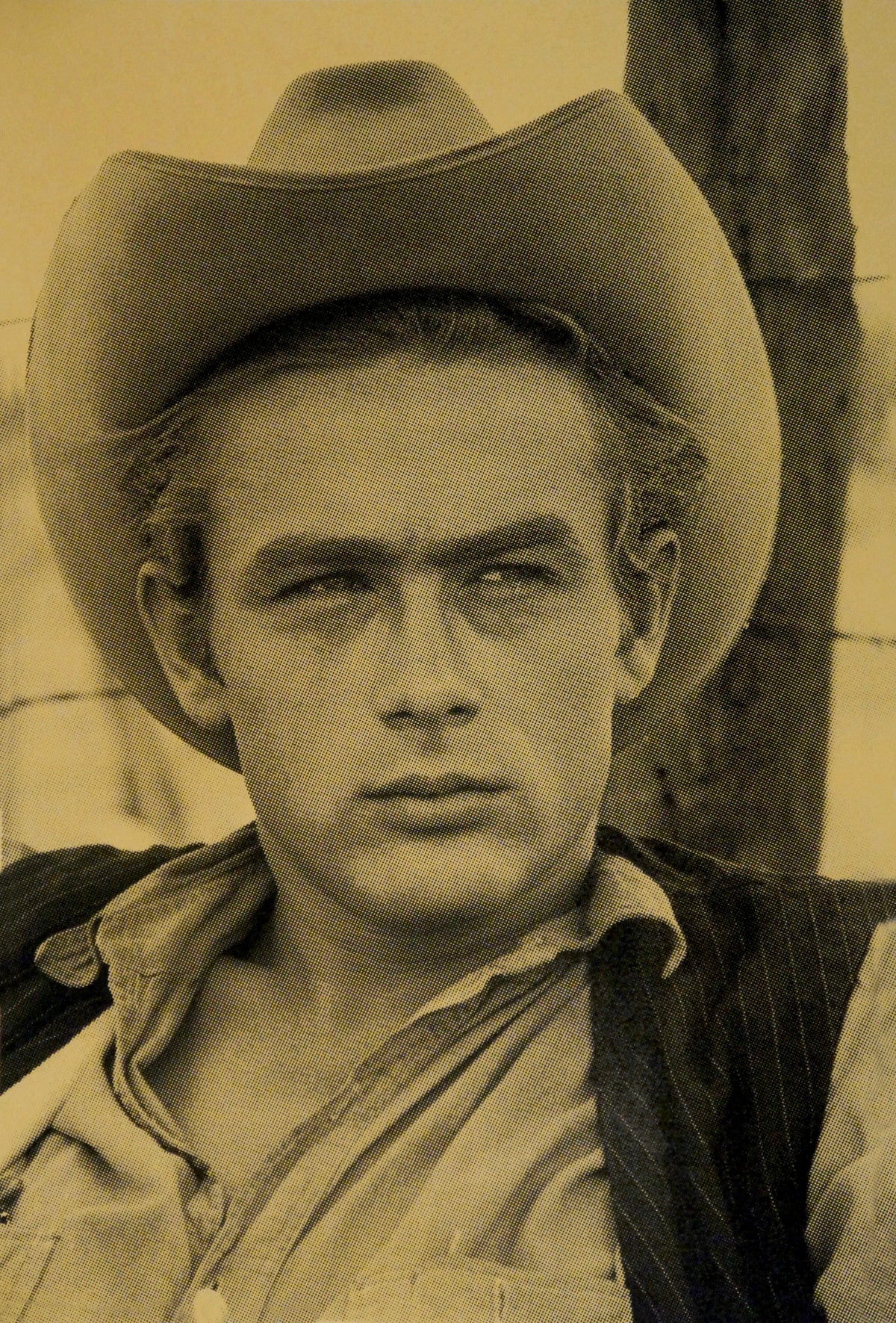 David Studwell, James Dean-Gold Limited edition fine art print by David Studwell, blending pop art style with celebrity culture and bold graphic design. Available for sale at Smolensky Gallery