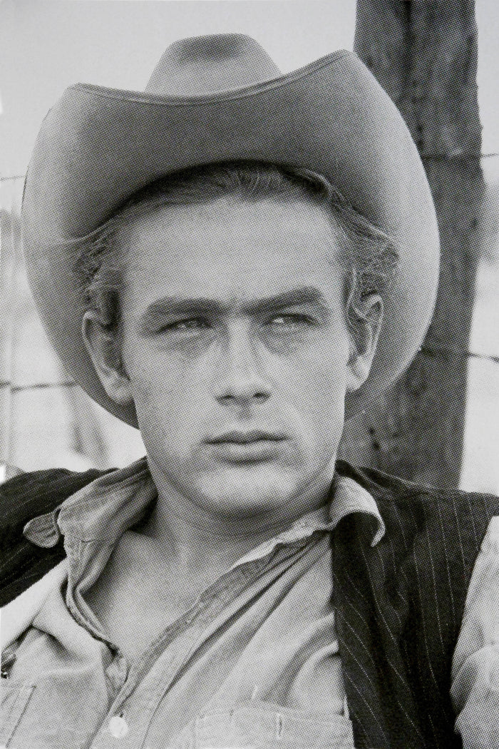 David Studwell, James Dean-Silver Limited edition fine art print by David Studwell, blending pop art style with celebrity culture and bold graphic design. Available for sale at Smolensky Gallery