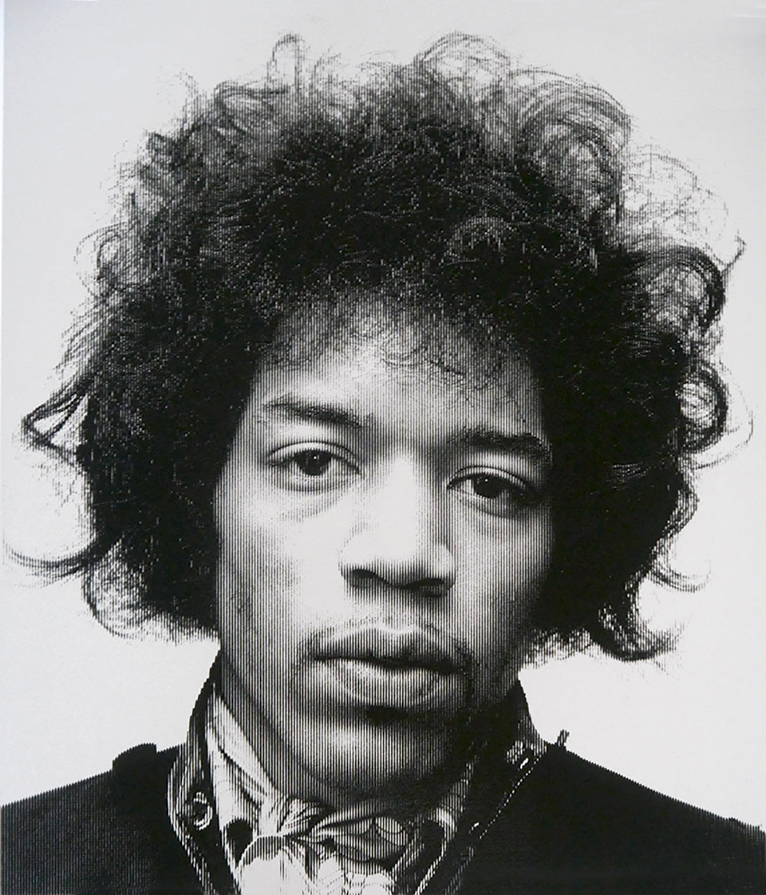David Studwell, Jimi Hendrix-Silver Limited edition fine art print by David Studwell, blending pop art style with celebrity culture and bold graphic design. Available for sale at Smolensky Gallery