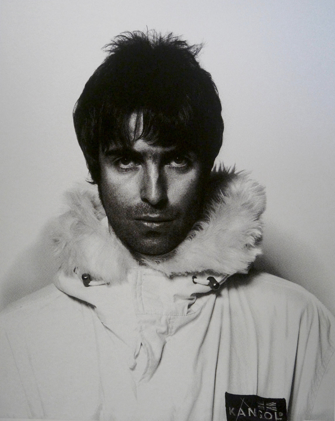 David Studwell, Liam Gallagher-Platinum Limited edition fine art print by David Studwell, blending pop art style with celebrity culture and bold graphic design. Available for sale at Smolensky Gallery