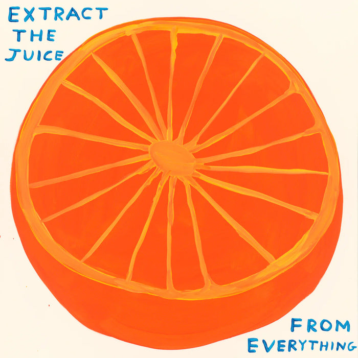 David Shrigley, Extract The Juice, 2023