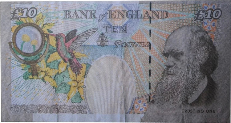 Banksy, Di-faced Tenner, 2004