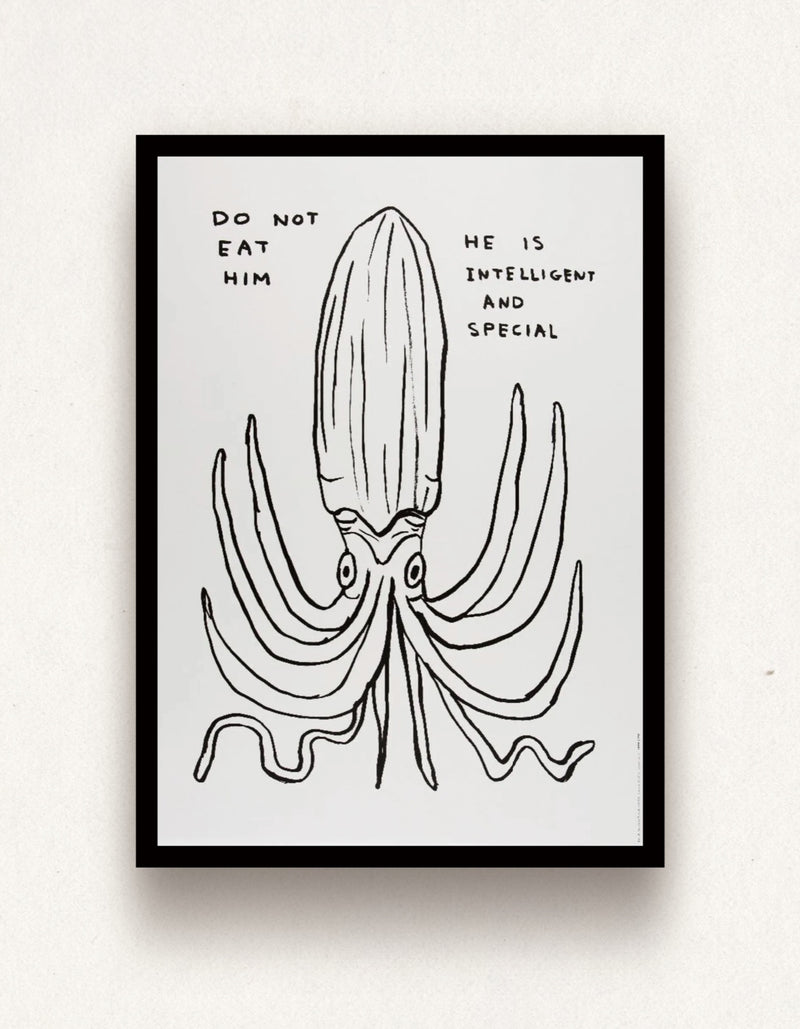 David Shrigley, Do Not Eat Him, 2022
