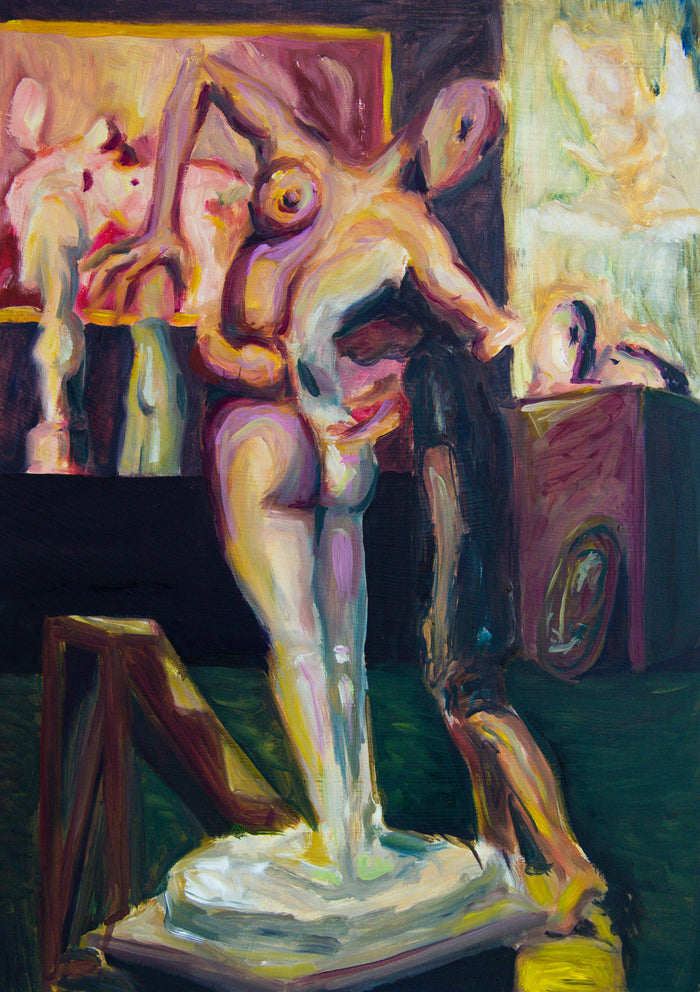 Evita Ziemele, Galatea’s Embrace, 2022, original artwork for sale from Smolensky Gallery 
