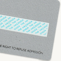 Factory Records, FAC51 Hacienda Membership card