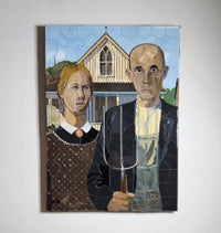 Francis Thorrington, American Gothic by Grant Wood contemporary art for sale from Smolensky Gallery