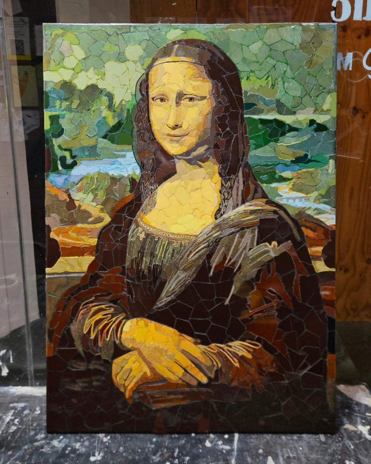 Francis Thorrington, Mona Lisa contemporary art for sale from Smolensky Gallery