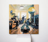Francis Thorrington, Oasis Definitely Maybe , 2025 contemporary art for sale from Smolensky Gallery
