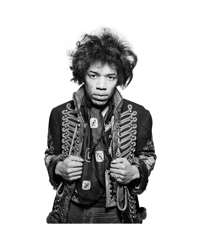 Gered Mankowitz, Jimi Hendrix looks directly at the camera, 1967