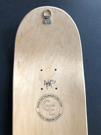 Gareth Tristan Evans, '10 FT & Lucid Verdigris' Single Skatedeck signed