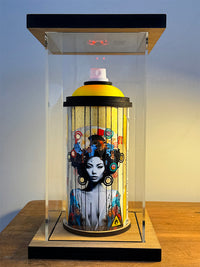 Gareth Tristan Evans, Spraycan Series I Sculpture: Lotus, 2025
