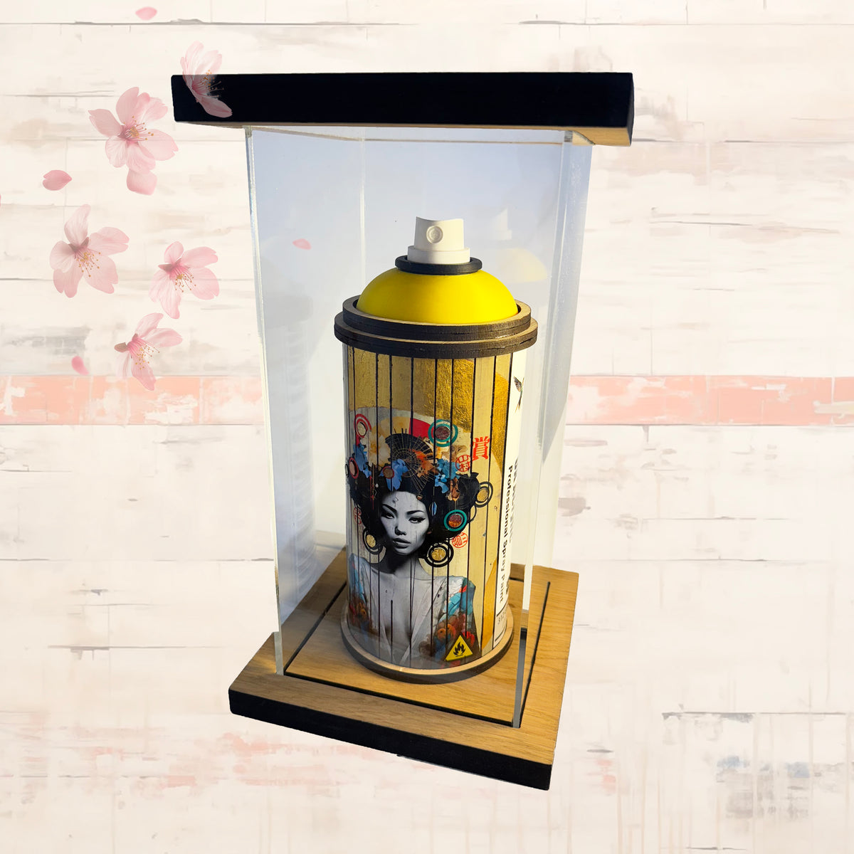 Gareth Tristan Evans, Spraycan Series I Sculpture: Lotus, 2025