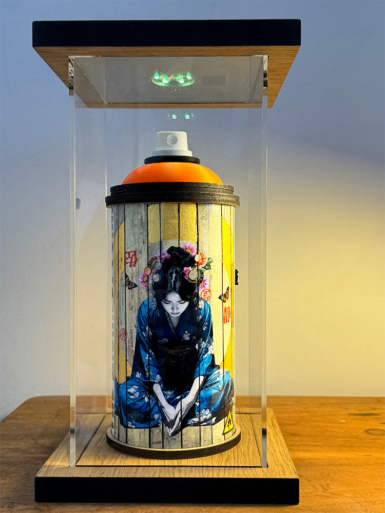 Gareth Tristan Evans, Spraycan Series I Sculpture:Small Sanctuary, 2025