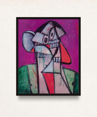 George Condo, Self Portrait in Paris, 2018 contemporary art for sale from Smolensky Gallery