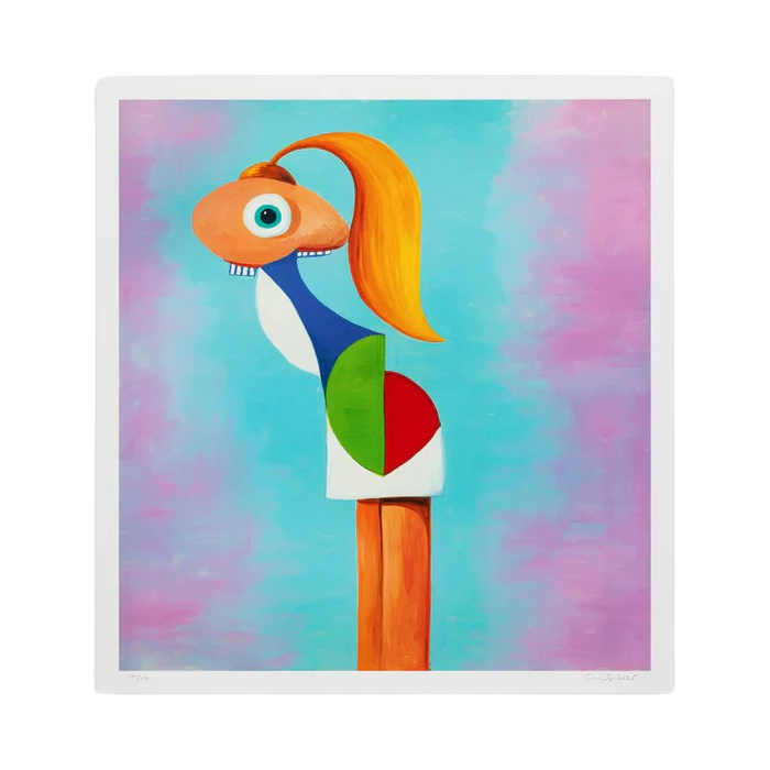 George Condo, Fashion Model, 2025