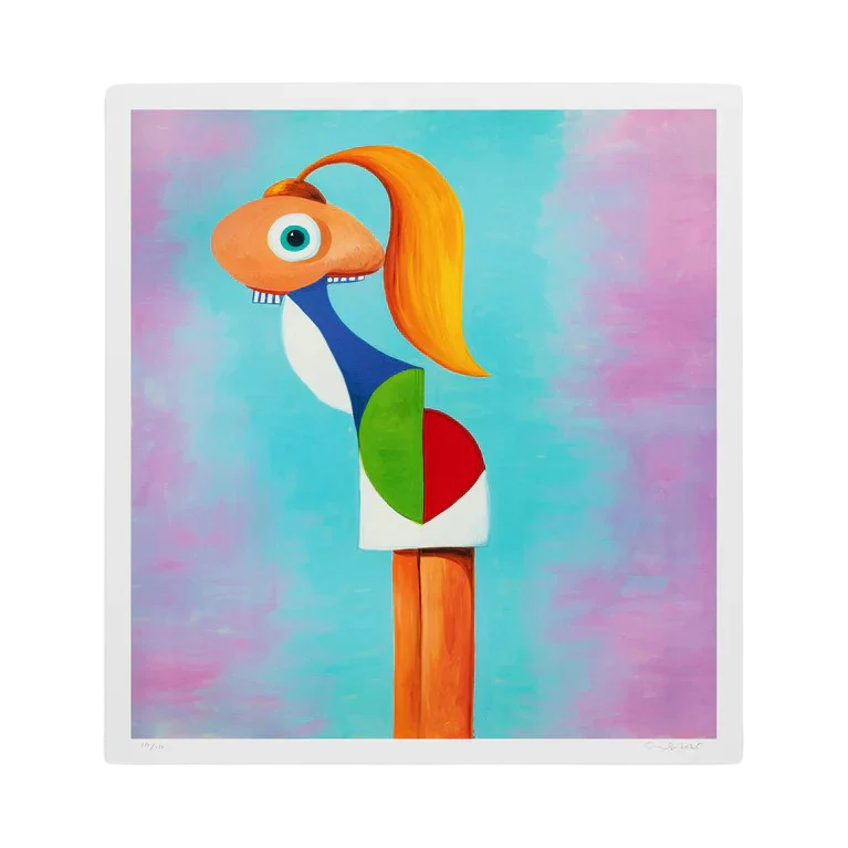 George Condo, Fashion Model, 2025