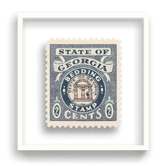 Guy Gee Art - GEORGIA stamp art- Contemporary Art Gallery 