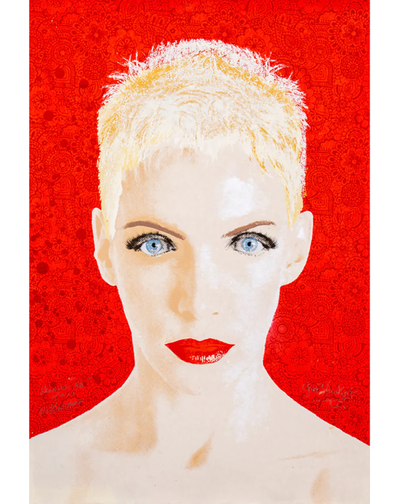 Gered Mankowitz, Annie Lennox from the Knabe & Mankowitz collaboration, 1986 Limited edition fine art photograph by Gered Mankowitz, capturing iconic portraits of legendary musicians and cultural icons. Available at Smolensky Gallery