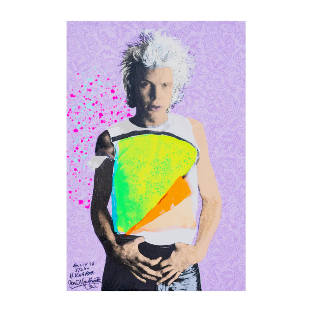 Gered Mankowitz, Billy Idol from the Knabe & Mankowitz collaboration, 1978 Limited edition fine art photograph by Gered Mankowitz, capturing iconic portraits of legendary musicians and cultural icons. Available at Smolensky Gallery