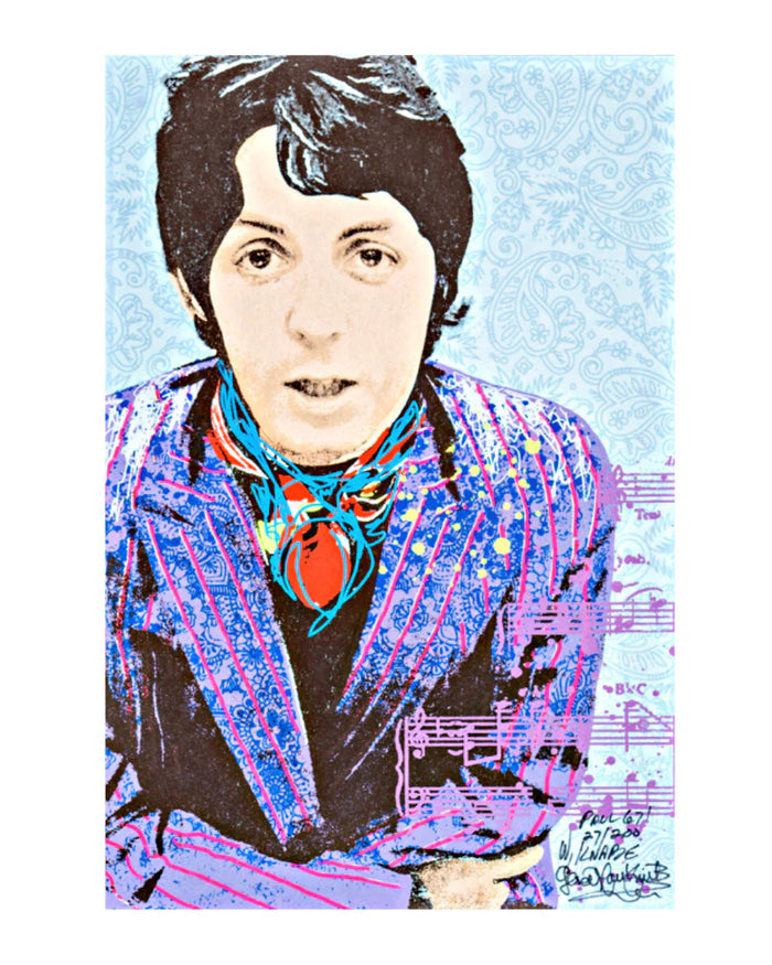 Gered Mankowitz, Paul McCartney from the Knabe & Mankowitz collaboration, 1967 Limited edition fine art photograph by Gered Mankowitz, capturing iconic portraits of legendary musicians and cultural icons. Available at Smolensky Gallery