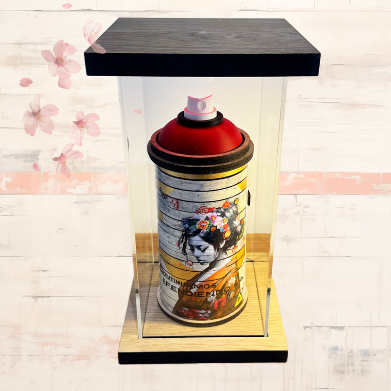 Gareth Tristan Evans, Spraycan Series I Sculpture: Golden, 2025