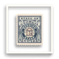 Guy Gee Art - GEORGIA stamp art- Contemporary Art Gallery 