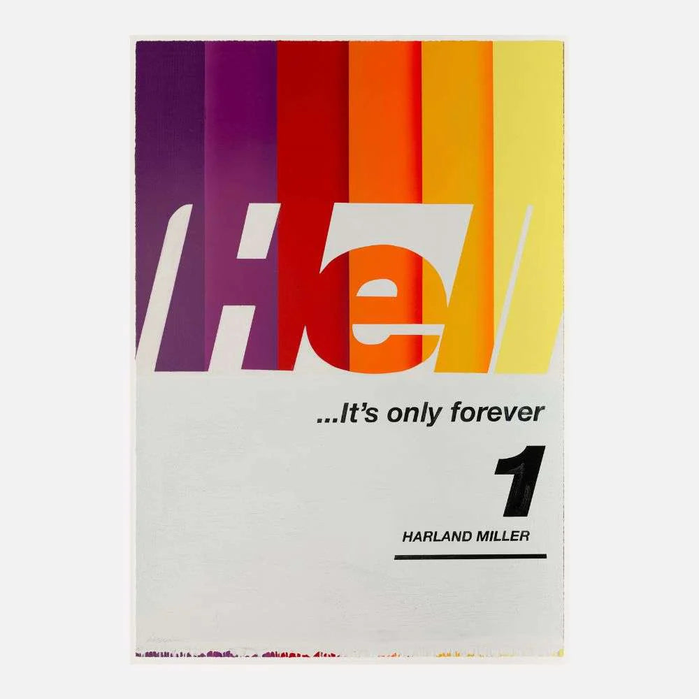 Harland Miller, Hell... It's Only Forever 1 (Large), 2020 - Smolensky Gallery