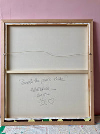 Hello Marine, Beneath The Palm’s Shade, 2025 original artwork for sale from Smolensky Gallery