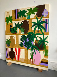 Hello Marine, It’s Like A Jungle Sometimes, 2024 original artwork for sale from Smolensky Gallery